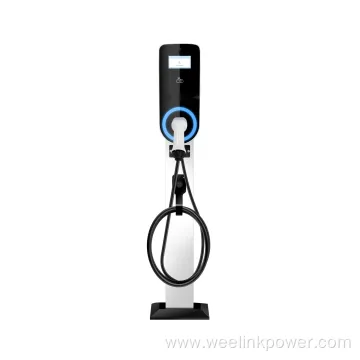 Waterproof Flooring Mounted Smart EV Charger AC for Home or Residential Use